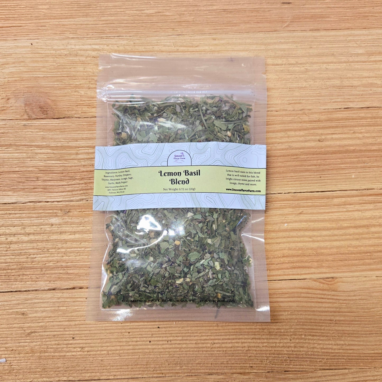 Lemon Basil Blend Refill Pouch